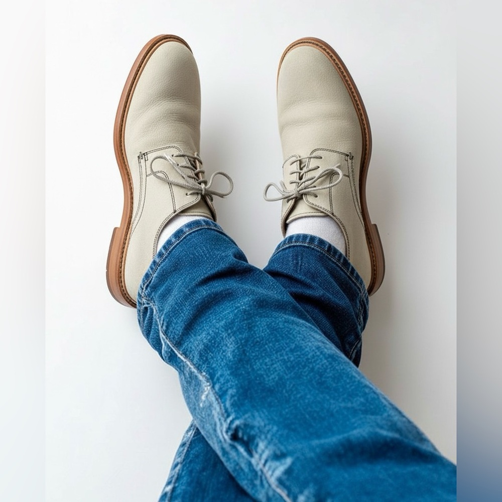 Cole Haan Men's Tan Suede Shoes